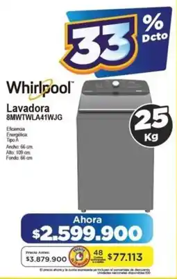 Alkomprar Whirlpool lavadora oferta