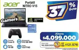 Alkomprar Acer portátil nitro V15 oferta