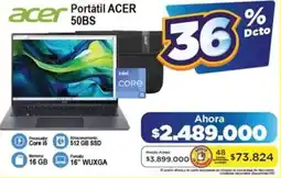 Alkomprar Acer portátil oferta