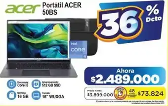 Alkomprar Acer portátil oferta