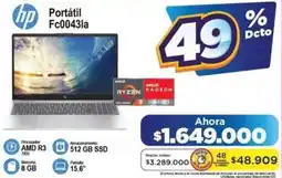 Alkomprar HP Portátil Fc00431a oferta