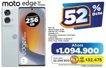 Alkomprar moto edge 50 fusion oferta