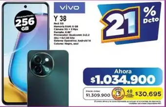 Alkomprar Vivo Y38 oferta