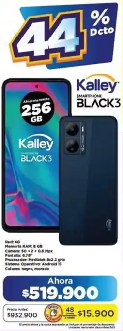 Alkomprar Kalley black3 oferta