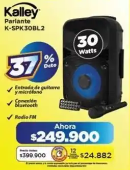 Alkomprar Kalley parlante K-SPK30BL2 oferta