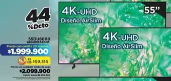 Alkomprar Samsung 4K-UHD 55" TV oferta