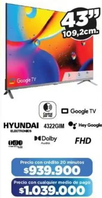 Alkomprar Hyundai 53" Google TV oferta