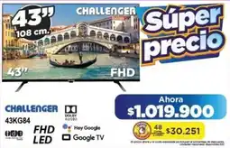 Alkomprar Challenger 43" Google TV oferta