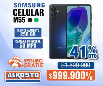 Alkosto Samsung M55 oferta