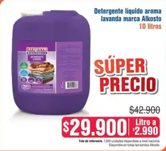 Alkosto Alkosto Detergente líquido oferta