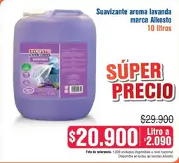 Alkosto Alkosto Suavizante aroma lavanda oferta