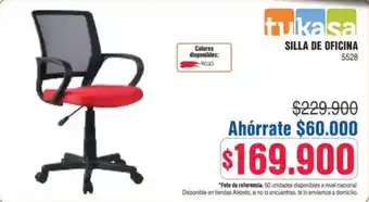 Alkosto Silla de oficina oferta