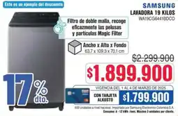 Alkosto Samsung lavadora oferta