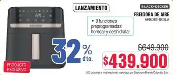 Alkosto BLACK+DECKER Freidora de aire oferta