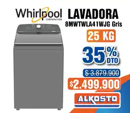 Alkosto Whirlpool Lavadora 25 kg oferta