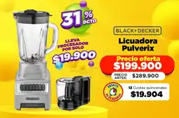 Alkomprar BLACK+DECKER Licuadora Pulverix oferta