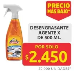 Ara Desengrasante agente oferta