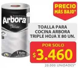 Ara Toalla para cocina arbora triple hoja oferta