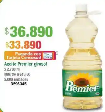 Jumbo Aceite premier girasol oferta