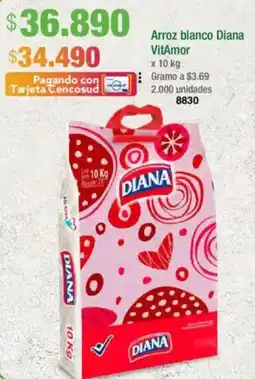 Jumbo Diana vitamor arroz blanco oferta