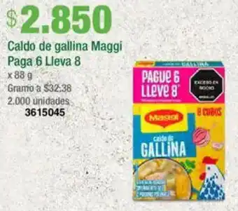 Jumbo Maggi caldo de gallina oferta