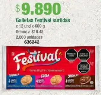 Jumbo Galletas festival surtidas oferta