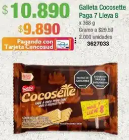 Jumbo Cocosette galleta oferta