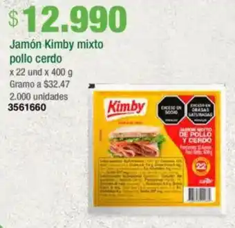 Jumbo Jamón kimby mixto pollo cerdo oferta