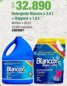 Jumbo Detergente blancox oferta