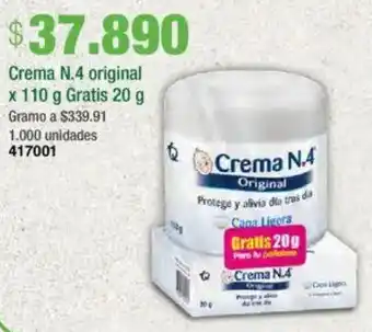 Jumbo Crema N.4 original oferta