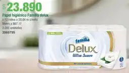 Jumbo Familia delux papel higiénico oferta