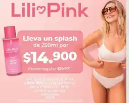 Jumbo Lili pink lleva un splash oferta