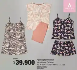 Jumbo Parisien pijama promocional para mujer oferta