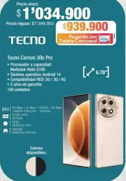 Jumbo Tecno Camon 30s Pro oferta