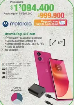 Jumbo Motorola Edge 50 Fusion oferta