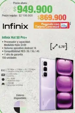 Jumbo Infinix Hot 50 Pro+ oferta