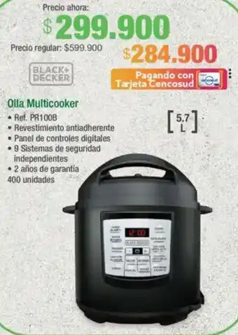 Jumbo Black+ decker olla multicooker oferta