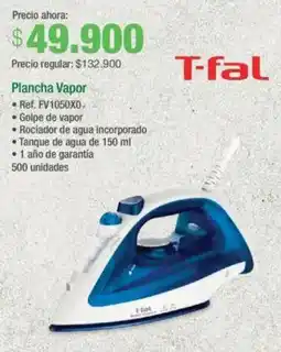 Jumbo T-fal plancha vapor oferta