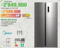 Jumbo Midea nevecón side by side oferta