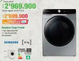 Jumbo Samsung secadora carga frontal oferta