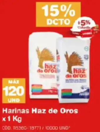 Makro Haz de oros harinas oferta