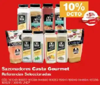 Makro Casta gourmet sazonadores oferta