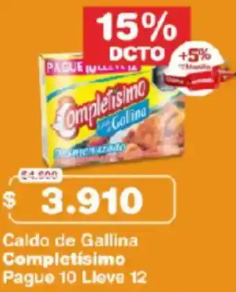 Makro Completísimo caldo de gallina oferta