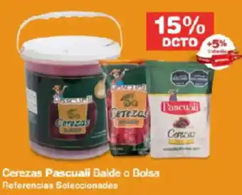 Makro Pascuali balde o bolsa cerezas oferta