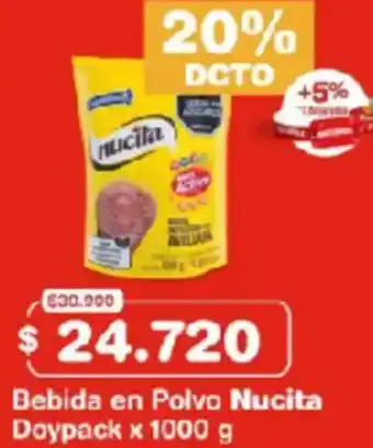 Makro Nucita bebida en polvo doypack oferta