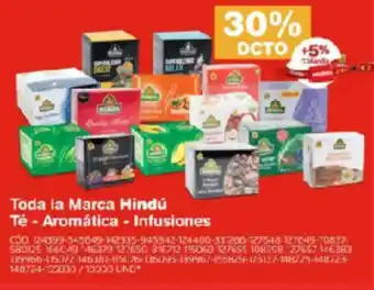 Makro Té - aromática - infusiones oferta