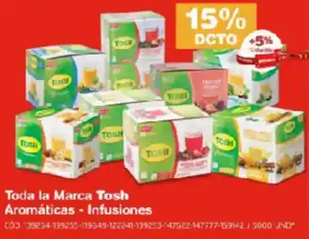 Makro Tosh aromáticas - infusiones oferta