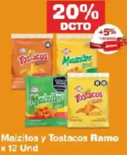 Makro Ramo maizitos y tostacos oferta