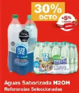 Makro Aguas saborizada h2oh oferta