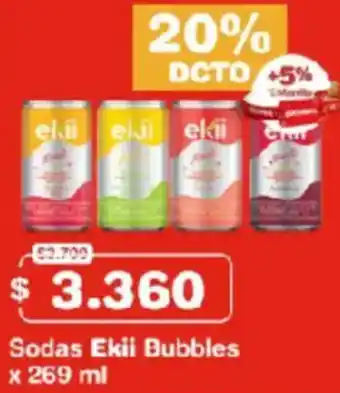 Makro Ekii sodas bubbles oferta